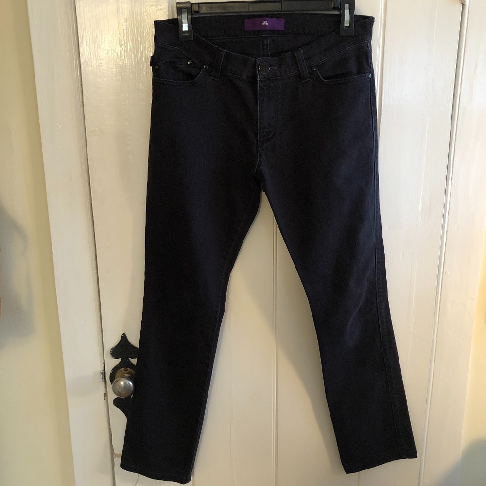 Denim by Victoria Beckham Black Skinny Jeans Sz 29